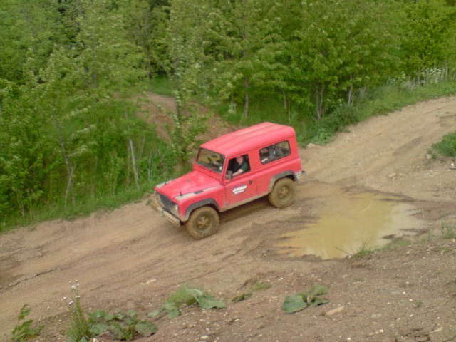 Land rover off road day